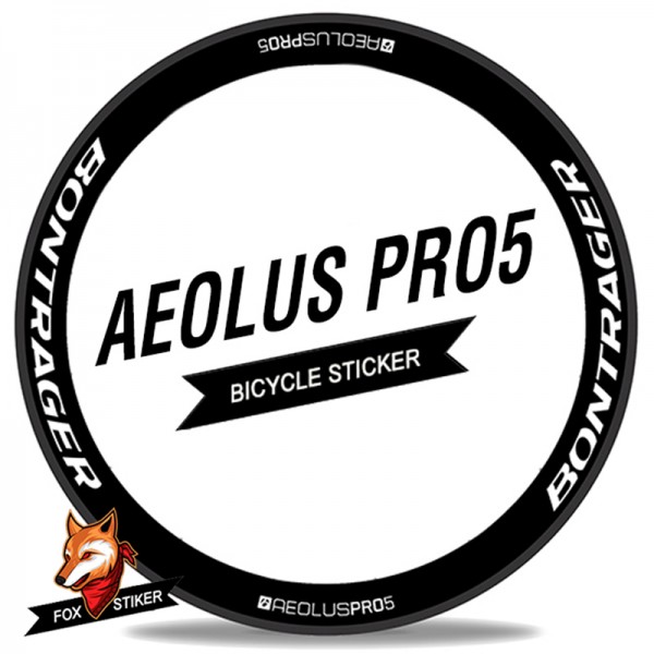 Bicycle Wheels Rim Decal Stickers for BONTRAGER aeolus PRO 5